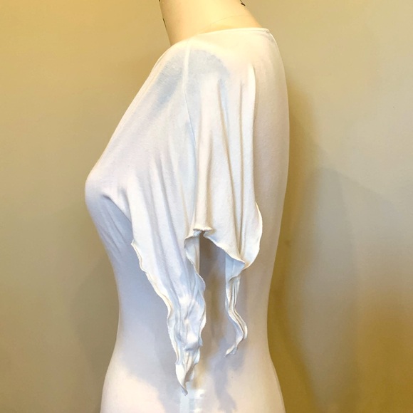 Armani Jeans sexy jersey low cut top - Picture 6 of 8